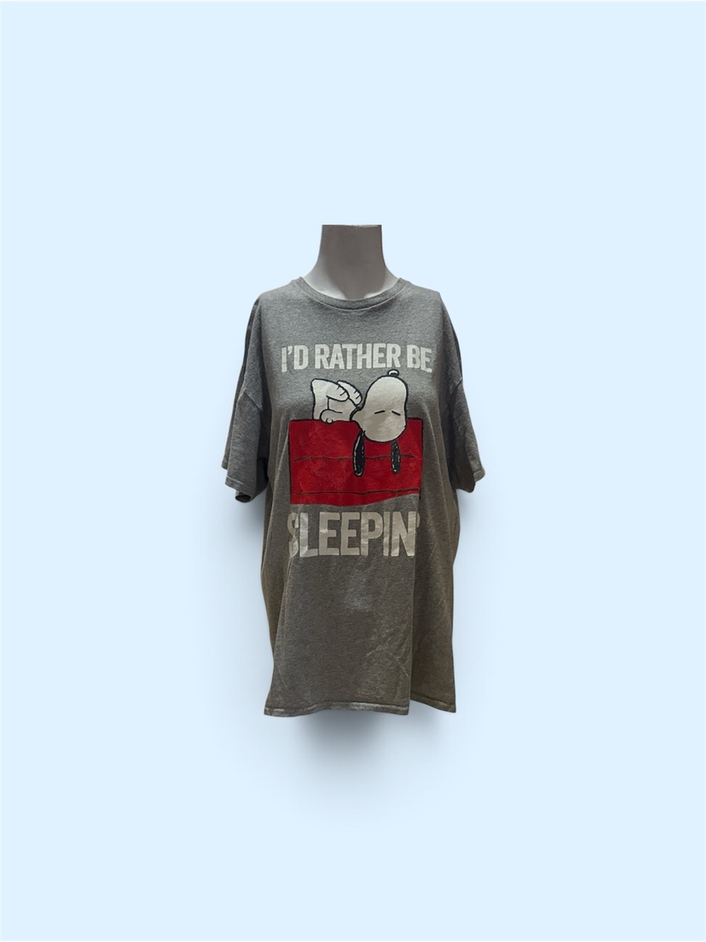 Men’s Grey 'I'd Rather Be Sleepin' Graphic Tee